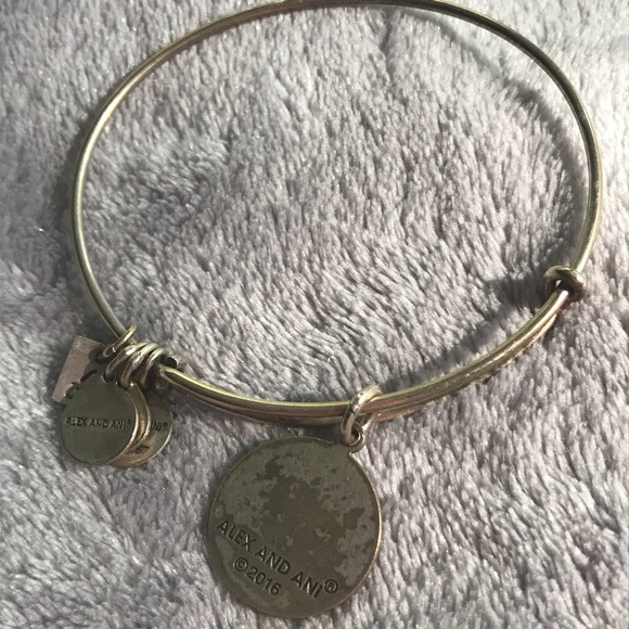 Because I am a Girl Silver Alex and Ani Bracelet - Picture 2 of 2